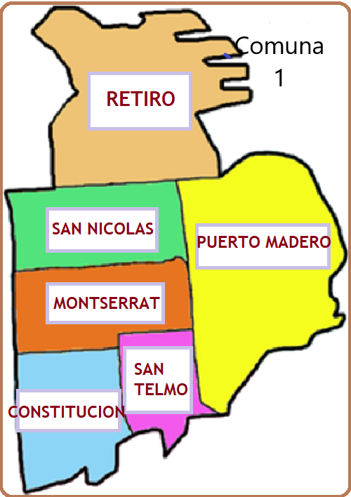 MAPA COMUNA 1